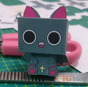 cat papercraft cute easy