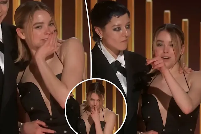 Milly Alcock picking up award 'wasted' at Golden Globes is truly iconic