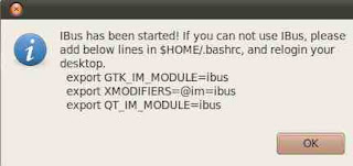 ibus starting settings problems