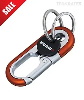 Double Key Ring Metal Hook for bikes and Cars