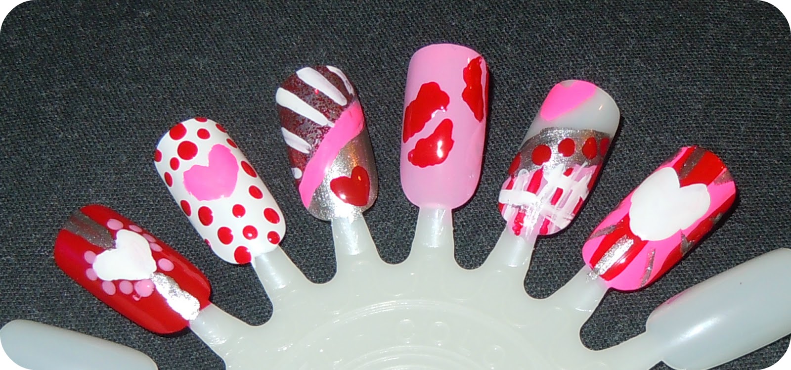 5. Valentine's Day Nail Designs Ideas -how To Decorate Nails