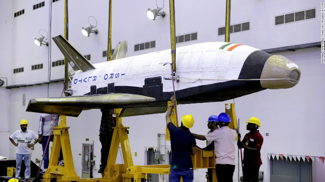 Last year, India tested a scale model space shuttle.