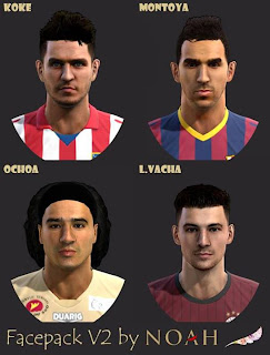 Facepack V2 PES 2013 by NOAH