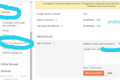 Cara mengatasi Error ADS.TXT google adsense MANJUR !!