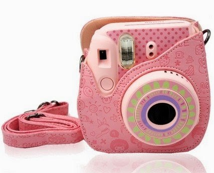 Pink Fuji Instax Mini 8 Case