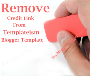 Menghilangkan Credit Link Footer di Template Blog