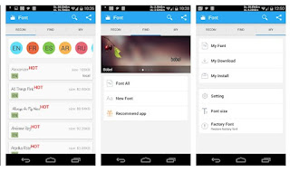 Aplikasi Font Android