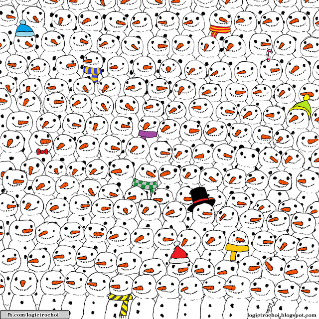 Loạt ảnh "Find The Panda" - Tìm gấu trúc