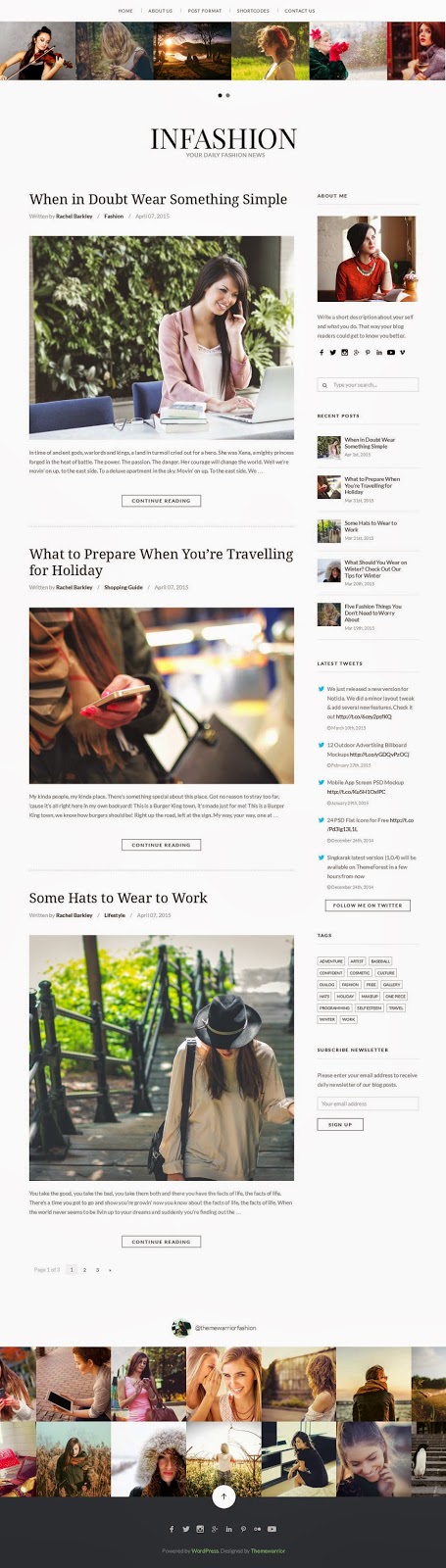 Best Responsive WordPress Blog Theme