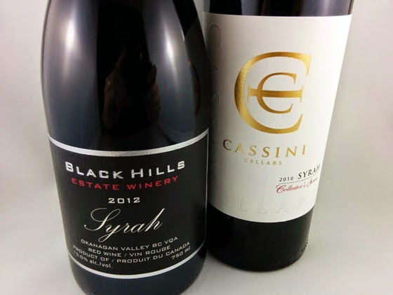 Black Hills Syrah 2012 & Cassini Syrah 2010