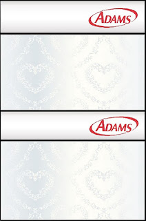 Silver Free Printable Gum Adams Labels.