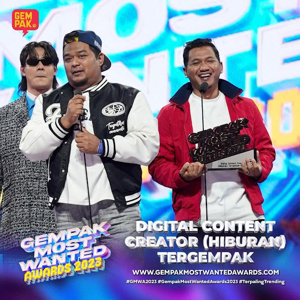 Rahman Cheaa Menang Digital Content Creator (Hiburan) Tergempak