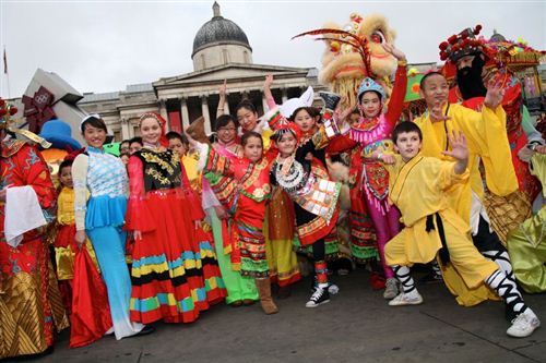 Funny Chinese New Year Celebrations In London