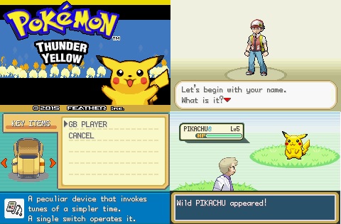 Pokemon Thunder Yellow Pokemonercom