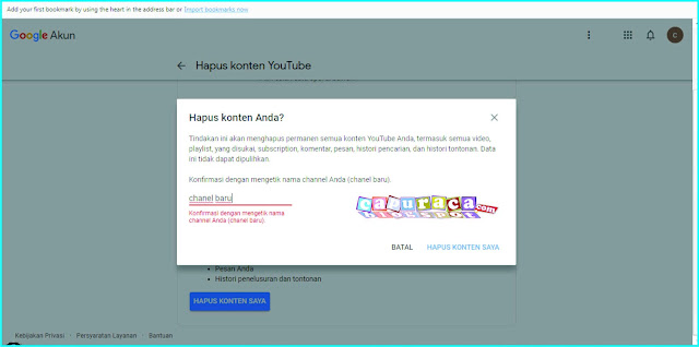 Cara Menghapus Channel di Youtube