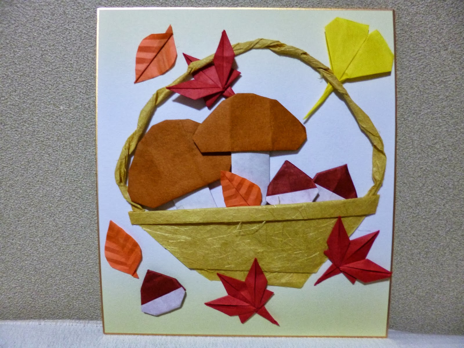 レッサーパンダの折り紙徒然日記 秋の幸を作ってみました