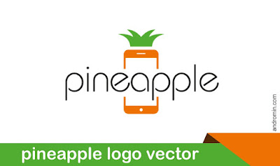 Pineapple Logo Vector Icon PNG