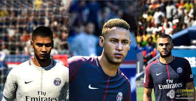 FIFA 18 Faces by KeproFifa ( PSG Facepack )