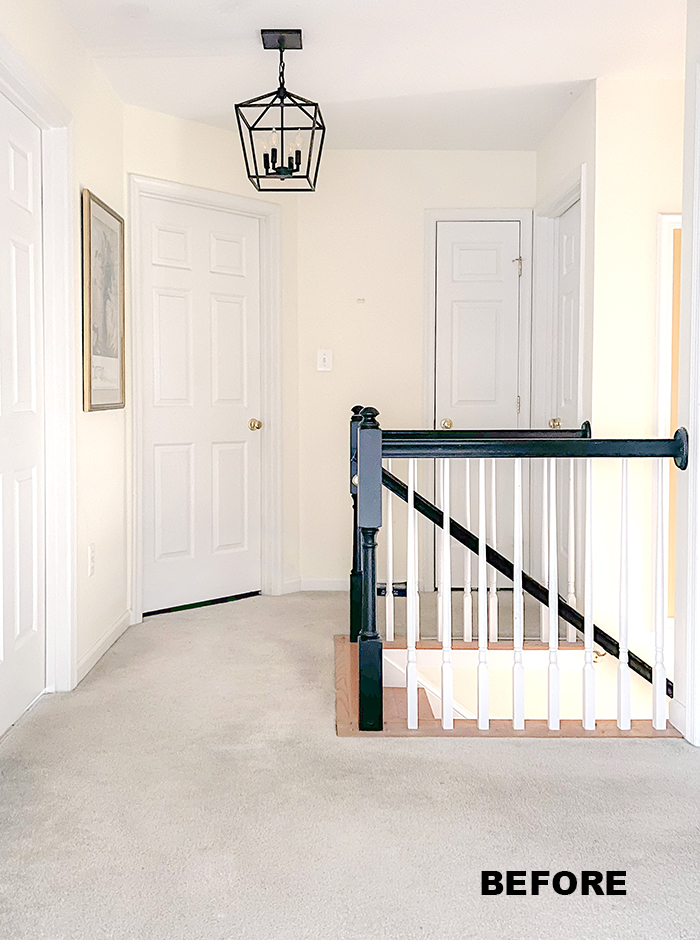 second floor hallway