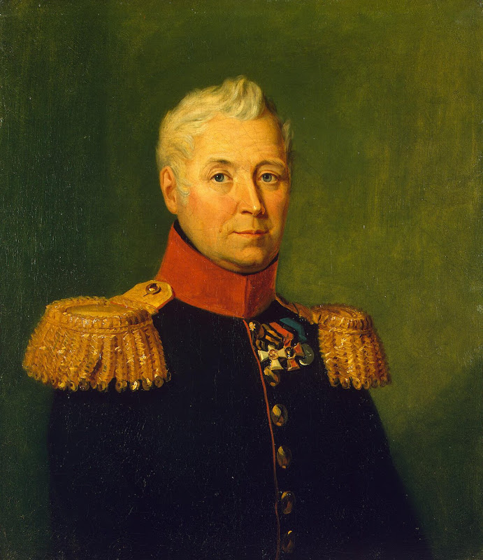Portrait of Andrey T. Maslov by George Dawe - History, Portrait Paintings from Hermitage Museum