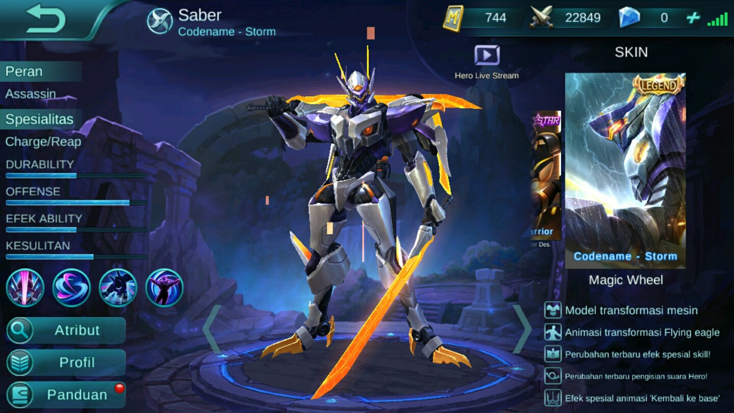 Gambar Mobile Legend Untuk Diwarnai