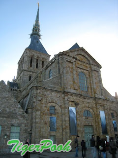 モン・サン＝ミシェルの修道院正面