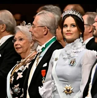 Swedish royals attend Nobel Prize 2022