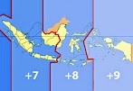 Pembagian Waktu di Indonesia Beserta Daerahnya (WIB, WITA, WIT)