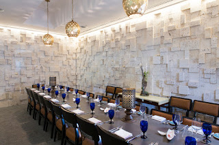 The Chef Table at the Sea Salt restaurant in St. Petersburg, Florida is also in a private dining room