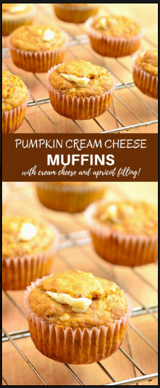 Pumpkin Cream Cheese Muffins