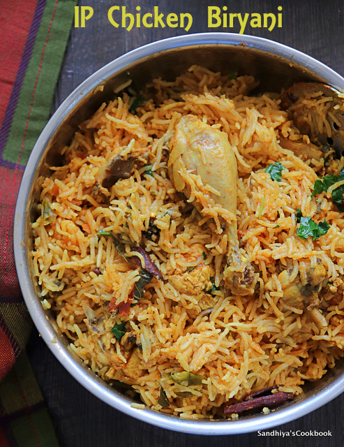 Instant Pot Chicken Biryani