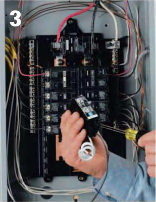 Instalaciones eléctricas residenciales - Conectando en el interruptor el cable del circuito a proteger