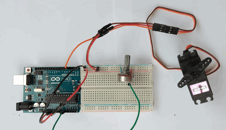 Mengendalikan Motor Servo | Sketch dan Project Program Arduino
