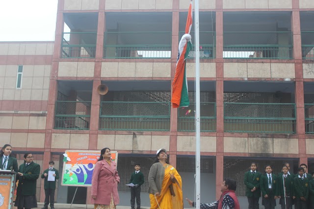 दिल्ली पब्लिक स्कूल, एनटीपीसी, विद्युत नगर के प्रांगण में विशेष हर्ष और उल्लास के साथ 74 गणतंत्र दिवस एवं बसंत पंचमी का आयोजित एक साथ किया गया।