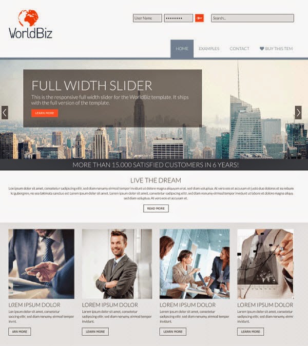 WorldBiz Joomla Business Templates