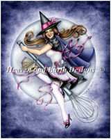 	HAED artwork by Brigid Ashwood	"	BA-024 Kitchen Witch	