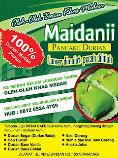 Pancake Durian, Oleh Oleh Khas Medan