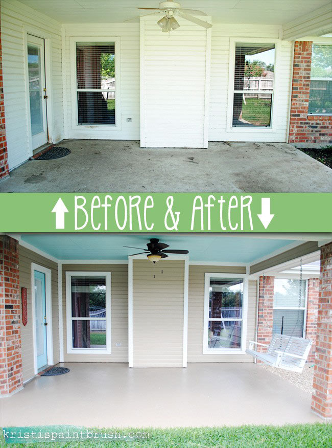 Porch Floor Painting