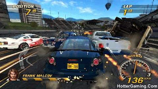 Free Download FlatOut Head On PSP Game Photo
