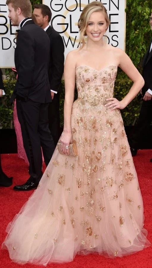 Greer Grammer at 72nd Golden Globe Awards