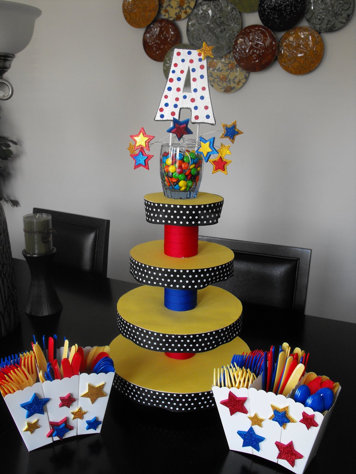 diy 4 stand cupcake tier AJ's DIY Stand Cupcakes: Cupcake