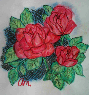17+ Gambar Bunga Mawar Pakai Pensil, Tercantik!