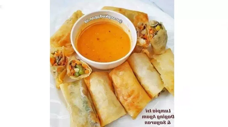 resep lumpia isi sayur dan daging ayam