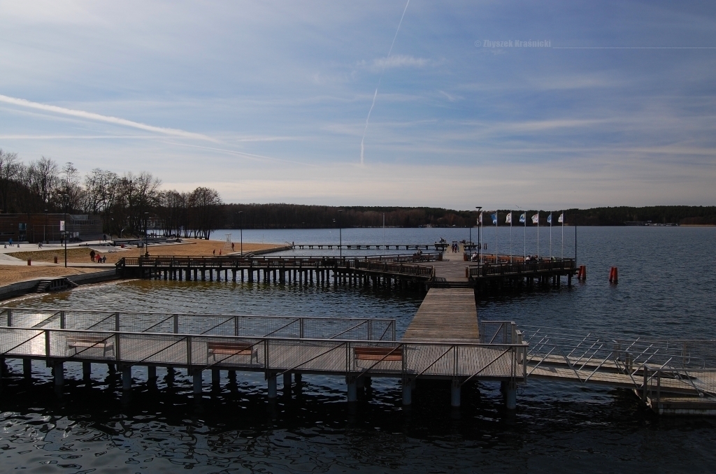 Warmia na majówkę /1/. Jezioro Ukiel i plaża miejska w Olsztynie