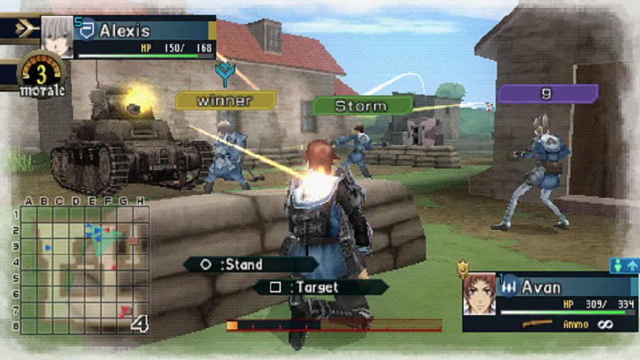 Daftar Kumpulan Game 3D FPS Tembak Tembakan Di PSP PPSSPP (Gameplay) : Valkyria Chronicles II