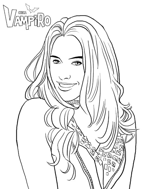 coloriage chica vampiro daisy