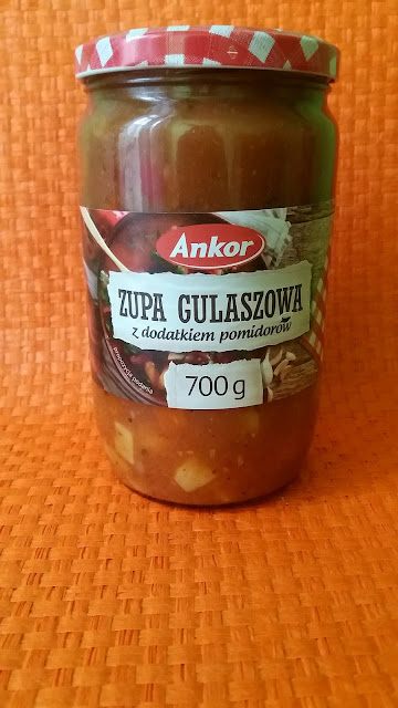 Zupa gulaszowa z dodatkiem pomidorów od firmy Ankor