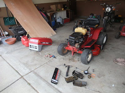 wiring for lawn chief riding lawn mower, engine