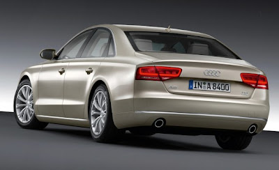 2011 Audi A8 Rear View