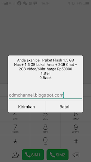 Cara Beli Paket Simpati 7GB cuma 50ribu